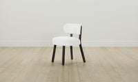 The Jane Dining Chair - Performance Linen Weave Pure White