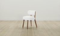 The Jane Dining Chair - Performance Linen Weave Pure White