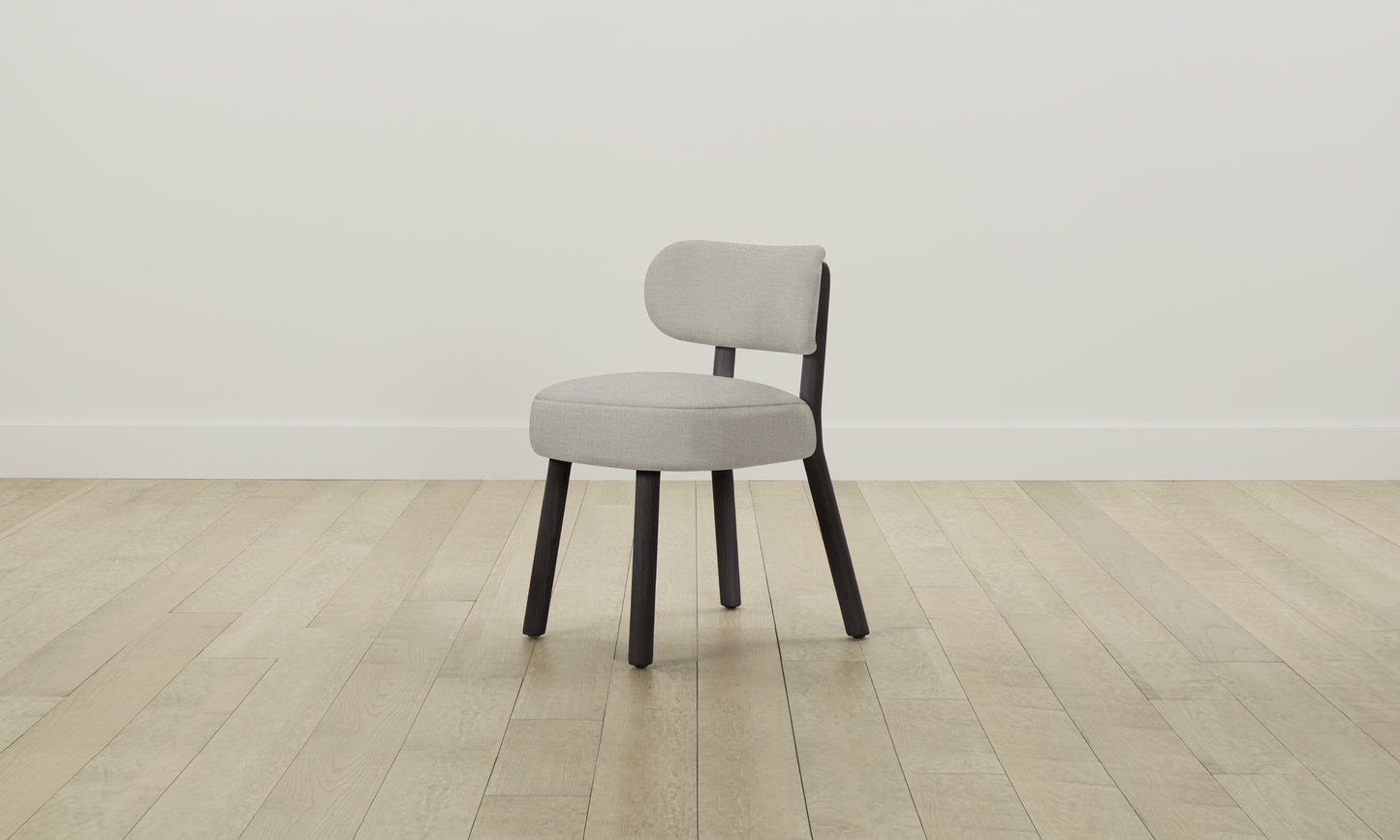 The Jane Dining Chair - Performance Textured Linen Flax