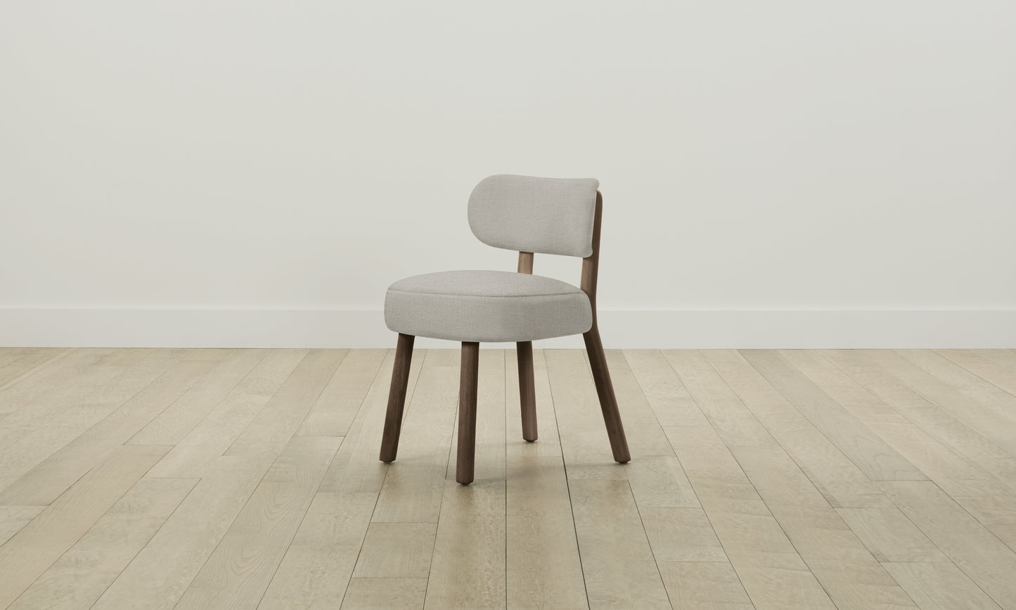 The Jane Dining Chair - Performance Textured Linen Flax