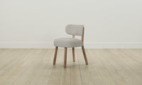 The Jane Dining Chair - Performance Textured Linen Flax