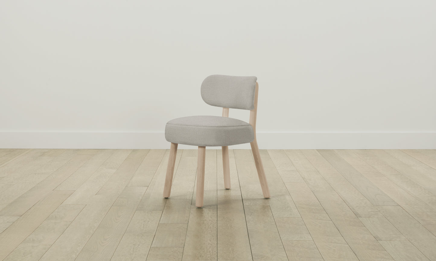 The Jane Dining Chair - Performance Textured Linen Flax