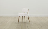 The Jane Dining Chair - Performance Textured Tweed Snow