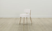 The Jane Dining Chair - Performance Textured Tweed Snow