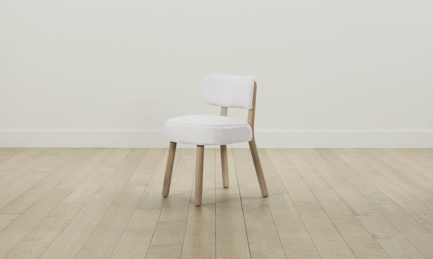 The Jane Dining Chair - Performance Tweed Salt