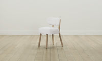 The Jane Dining Chair - Performance Tweed Salt