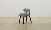 The Jane Dining Chair - Performance Tweed Smoke