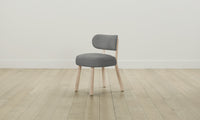 The Jane Dining Chair - Performance Tweed Smoke