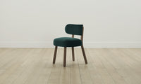 The Jane Dining Chair - Performance Velvet Emerald