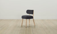 The Jane Dining Chair - Performance Velvet Flannel