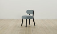 The Jane Dining Chair - Performance Velvet Seafoam