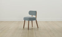 The Jane Dining Chair - Performance Velvet Seafoam