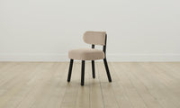 The Jane Dining Chair - Performance Velvet Taupe