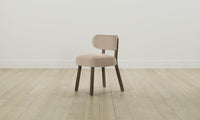 The Jane Dining Chair - Performance Velvet Taupe