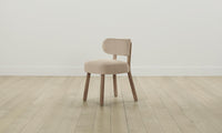 The Jane Dining Chair - Performance Velvet Taupe