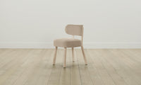 The Jane Dining Chair - Performance Velvet Taupe