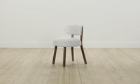 The Jane Dining Chair - Performance Woven Chenille Steel