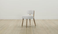 The Jane Dining Chair - Performance Woven Chenille Steel