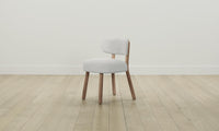 The Jane Dining Chair - Performance Woven Chenille Steel