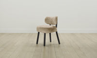 The Jane Dining Chair - Shearling Toffee