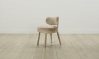 The Jane Dining Chair - Shearling Toffee