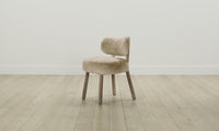 The Jane Dining Chair - Shearling Toffee