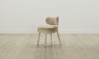 The Jane Dining Chair - Shearling Toffee