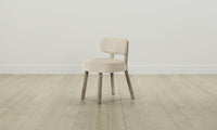 The Jane Dining Chair - Tuscan Leather Bisque