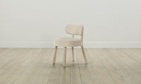 The Jane Dining Chair - Tuscan Leather Bisque