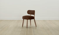 The Jane Dining Chair - Tuscan Leather Bourbon