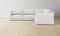 The Jones Modular Sectional - Belgian Linen Egret