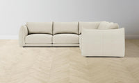 The Jones Modular Sectional - Italian Bouclé White