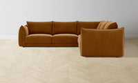 The Jones Modular Sectional - Mohair Brown Sugar