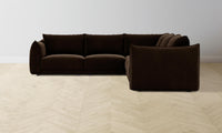 The Jones Modular Sectional - Mohair Chocolate