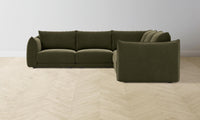 The Jones Modular Sectional - Mohair Moss