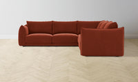 The Jones Modular Sectional - Mohair Spice