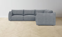 The Jones Modular Sectional - Performance Melange Weave Aegean