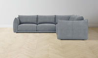 The Jones Modular Sectional - Performance Mélange Weave Aegean