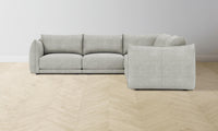 The Jones Modular Sectional - Performance Mélange Weave Flint