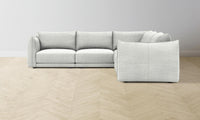 The Jones Modular Sectional - Performance Textured Tweed Dove