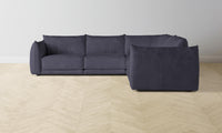 The Jones Modular Sectional - Performance Velvet Flannel