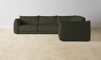 The Jones Modular Sectional - Performance Velvet Olive