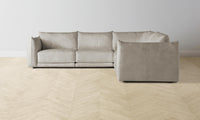 The Jones Modular Sectional - Performance Velvet Taupe