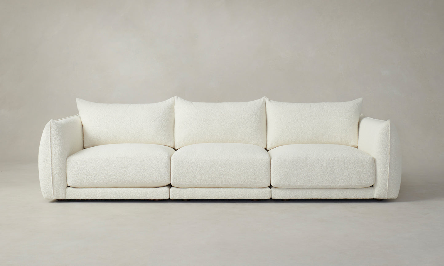 The Jones Modular Sofa - Italian Bouclé White