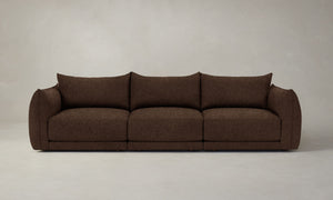 The Jones Modular Sofa - Italian Brushed Wool Cocoa