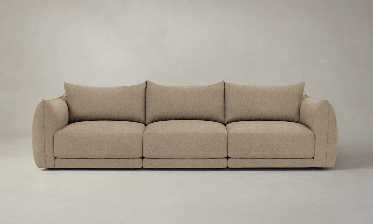 The Jones Modular Sofa - Italian Brushed Wool Fox