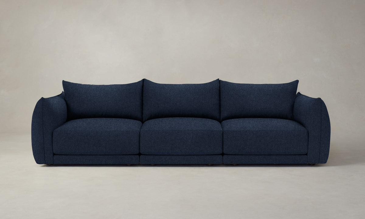 The Jones Modular Sectional - Italian Brushed Wool Harbor
