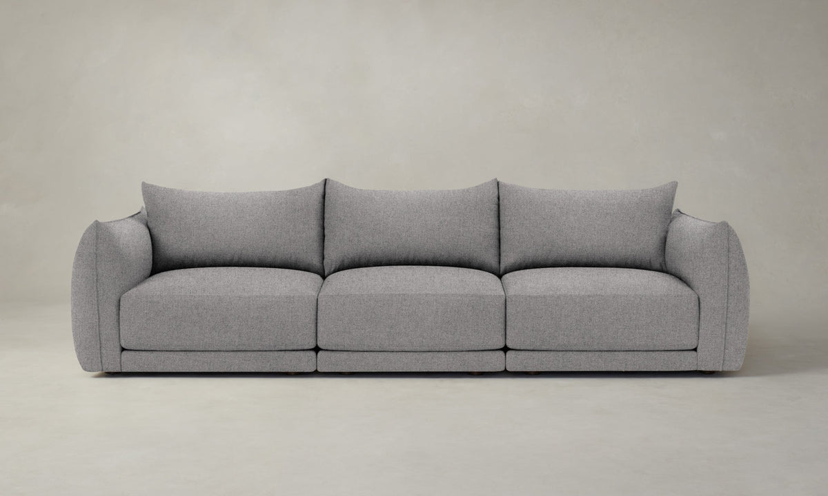 The Jones Modular Sofa - Italian Brushed Wool Moon