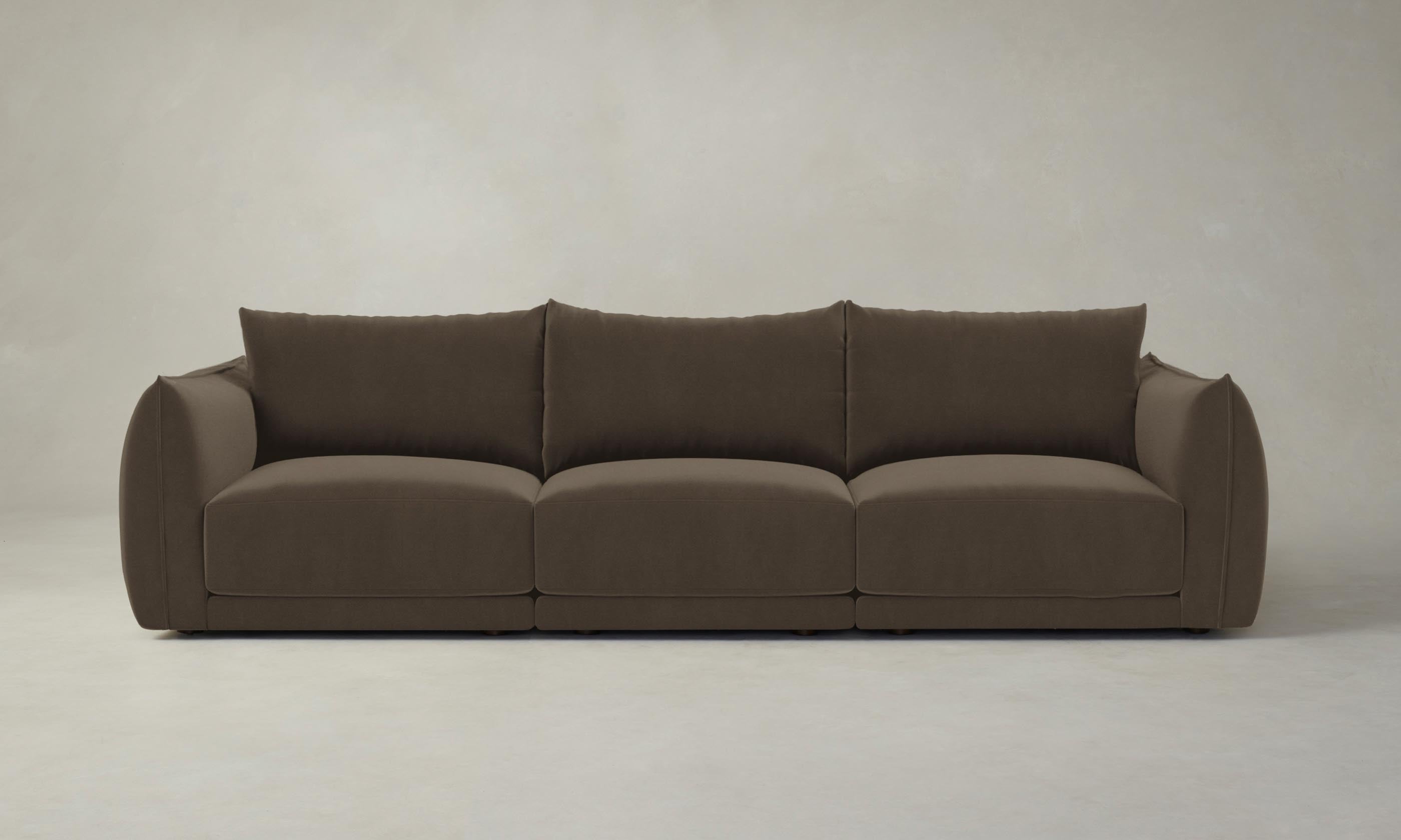 The Jones Modular Sofa - Mohair Mink – Maiden Home