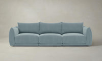 The Jones Modular Sofa - Mohair Slate Blue